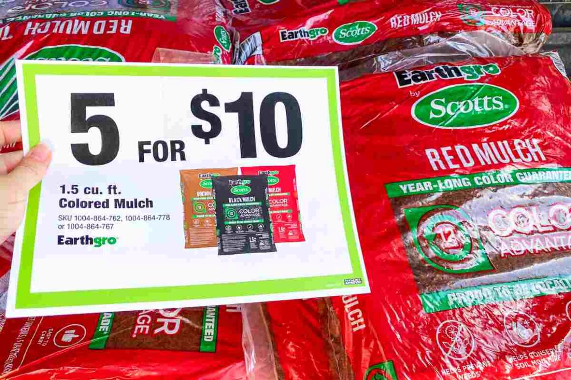 Walmart Mulch Sale 5 For 10 Deal_ Landscaping & Lawn Care