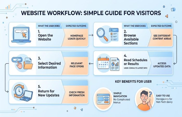 how does the website work_