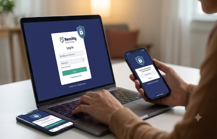 why users access the www.remitly.com login portal