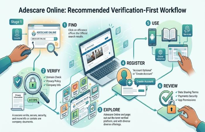 how adescareonline com may work