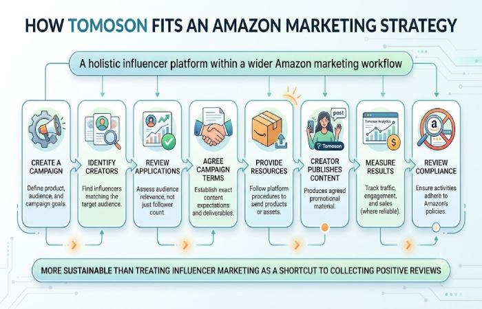 how tomoson can fit an amazon marketing strategy