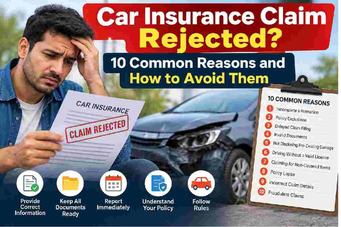 Car Insurance Claim Rejected_ 10 Common Reasons and How to Avoid Them Car Insurance Claim Rejected_ 10 Common Reasons and How to Avoid Them