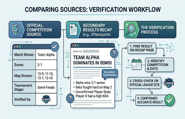 how to verify sffaresports results